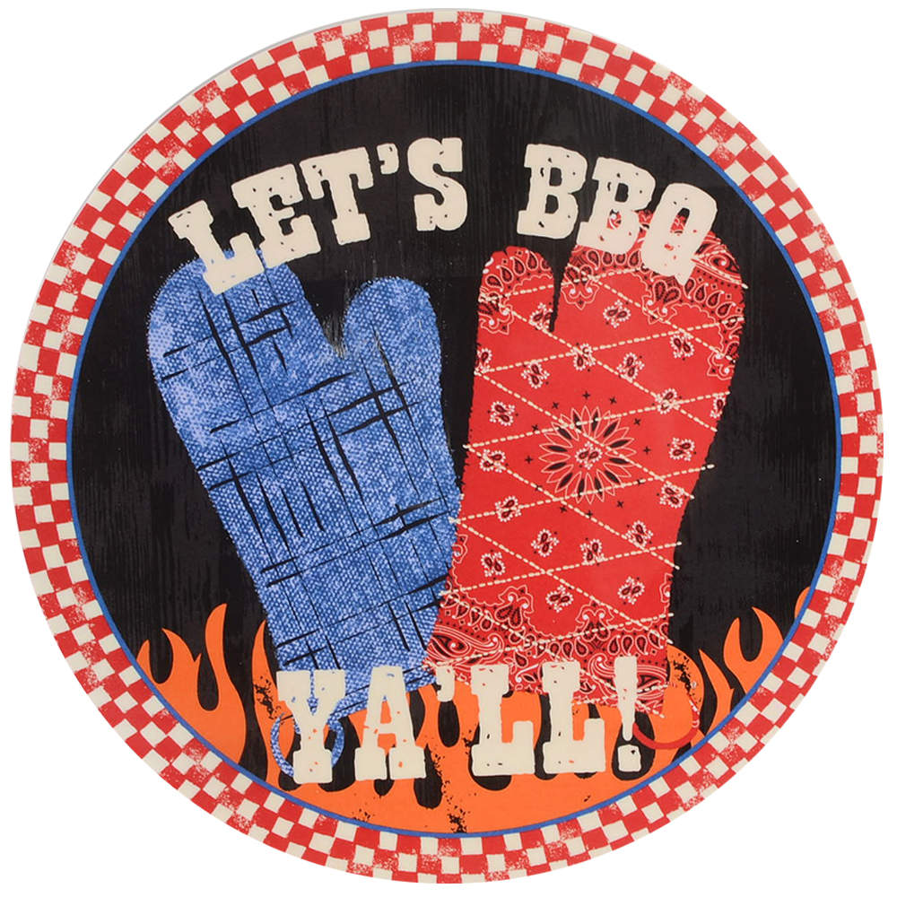 BBQ Bandit (Melamine) Salad Plate by Certified International-1