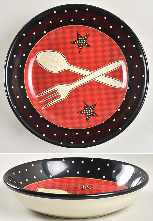 BBQ Bandit (Melamine) 9" Soup/Pasta Bowl by Certified International-1