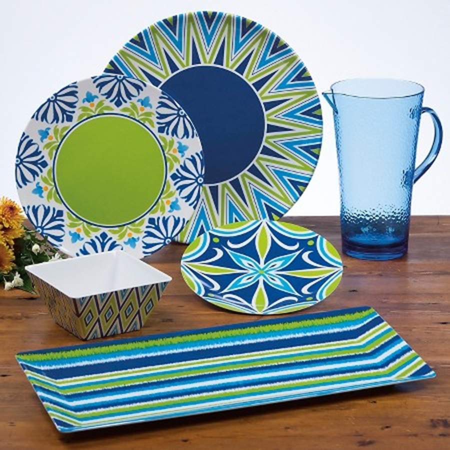 Mediterranean (Melamine) Dinner Plate by Certified International-1