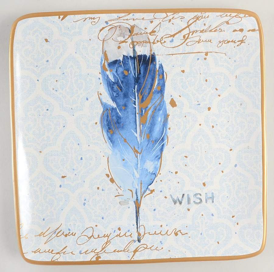 Indigold Square Salad/Dessert Plate by Certified International-1