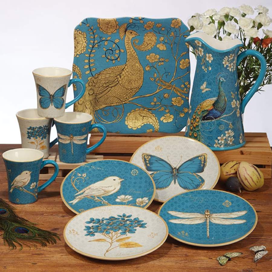 Exotic Garden Salad/Dessert Plate by Certified International-1