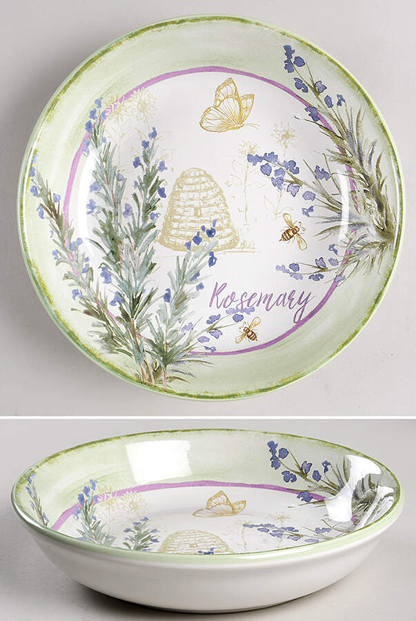 Herbes de Provence 9" Soup/Pasta Bowl by Certified International-1