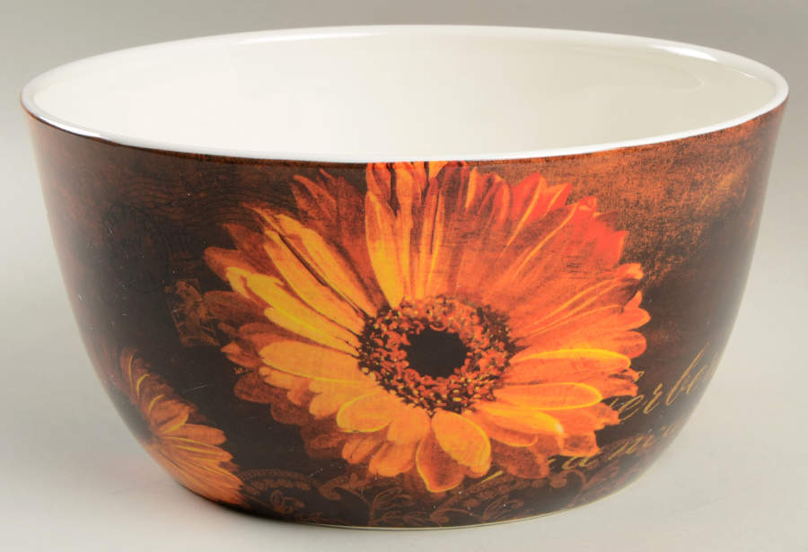 Gerber Daisy 11" Round Serving Bowl by Certified International-1