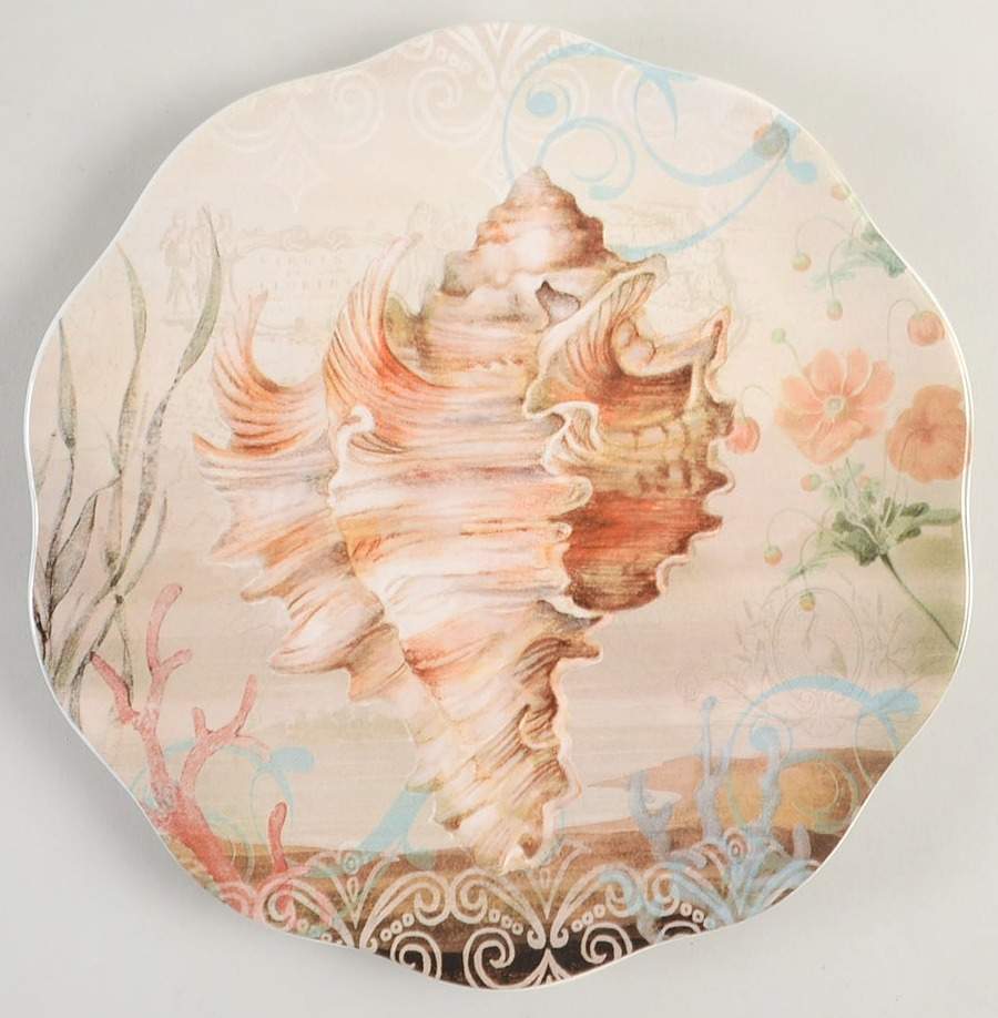Coastal View Salad/Dessert Plate by Certified International-1