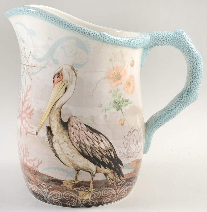Coastal View 88 Oz Pitcher by Certified International-1