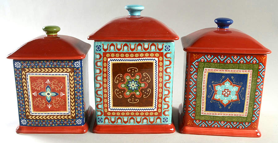 Monterrey (3 Piece) Canister Set (Box Set) by Certified International-1