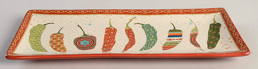 Monterrey Rectangular Tray 11" by Certified International-1