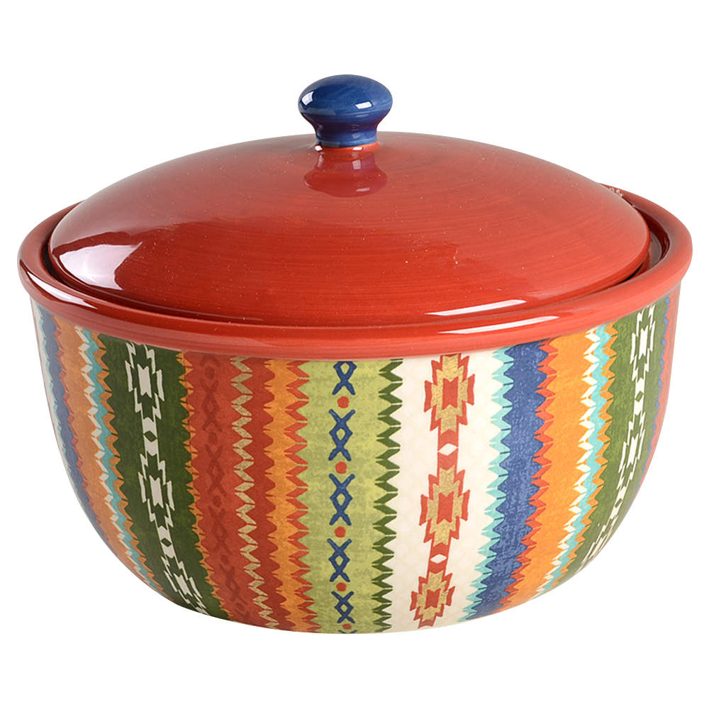 Monterrey Bean Pot & Lid by Certified International-1