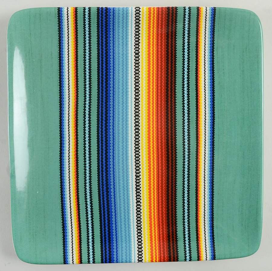 Pinata Square Salad/Dessert Plate by Certified International-1
