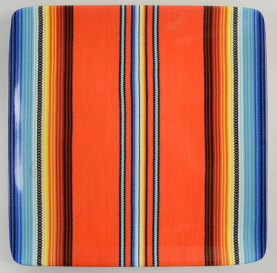 Pinata Square Dinner Plate by Certified International-1