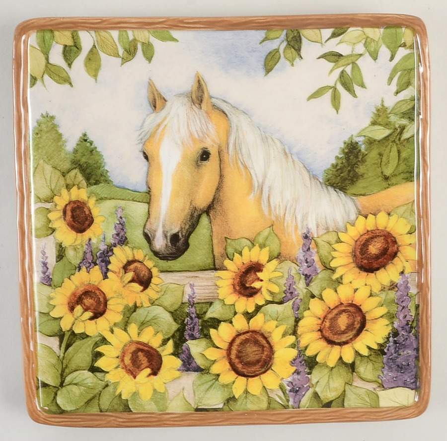 Heartland Square Salad/Dessert Plate by Certified International-1