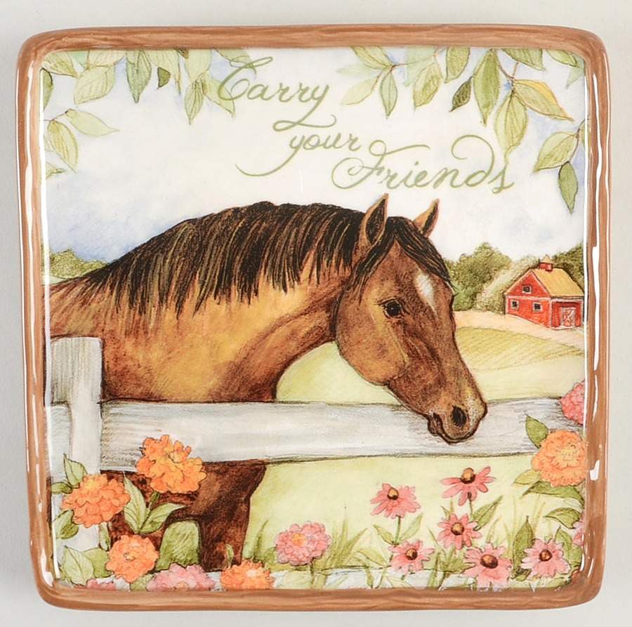 Heartland Square Canape Plate by Certified International-1