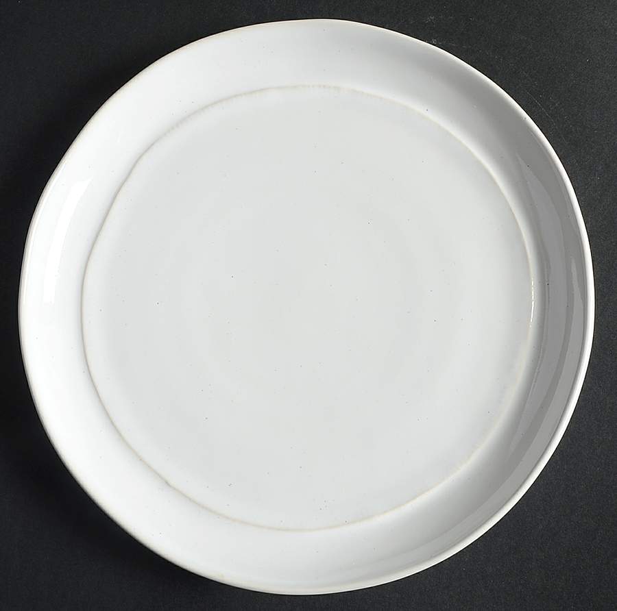 C7I4 White Salad Plate by Ceramisia-1