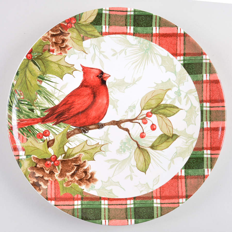 Winter Field Notes Dinner Plate by Certified International-1