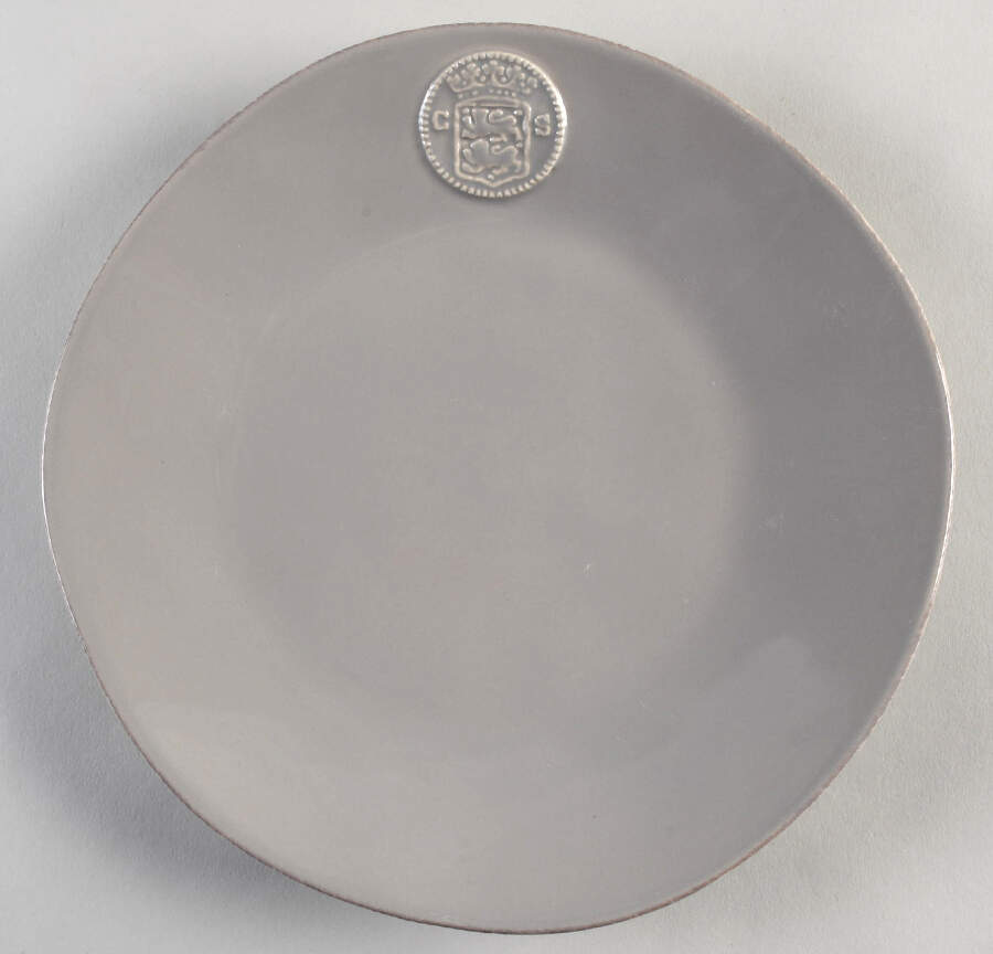 Forum Gray Salad Plate by Casafina-1