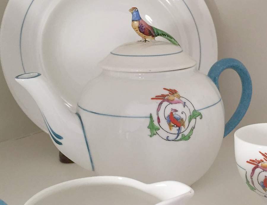 11358 Teapot & Lid by Crown Staffordshire-1
