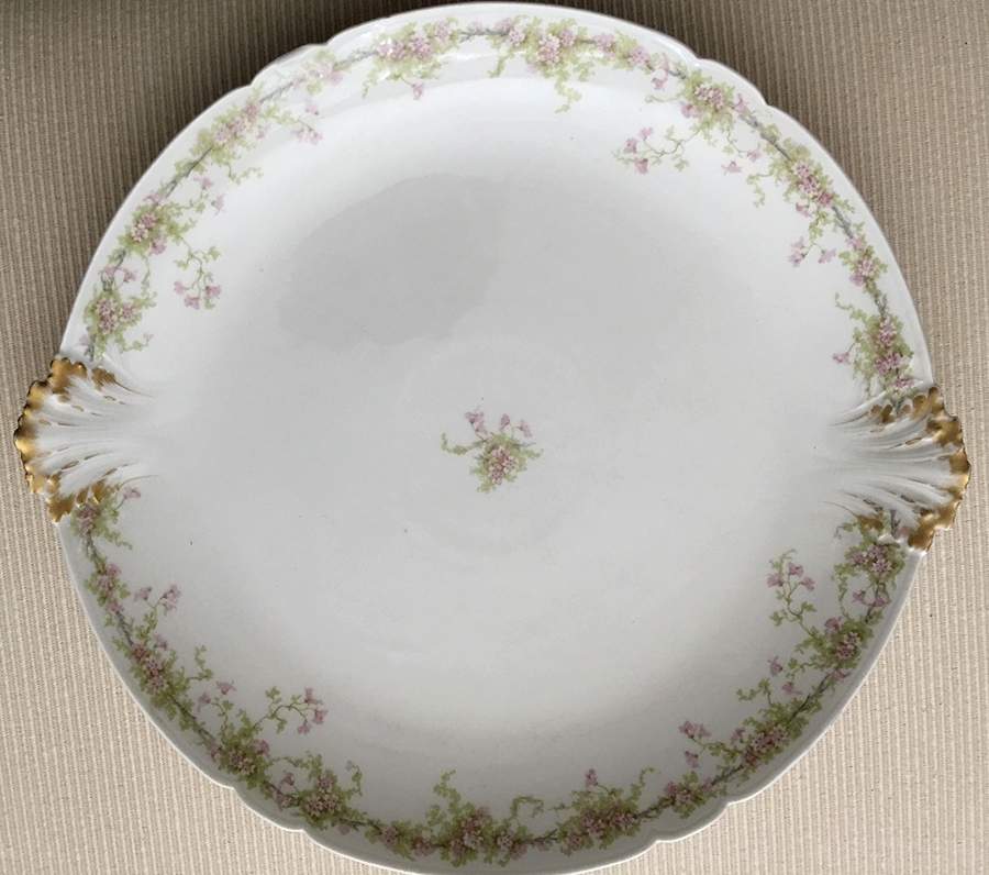 Sch389-2 Handled Cake Plate by Charles Field Haviland-1