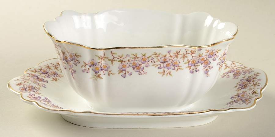 2869 Gravy Boat with Attached Underplate by Carlsbad-1