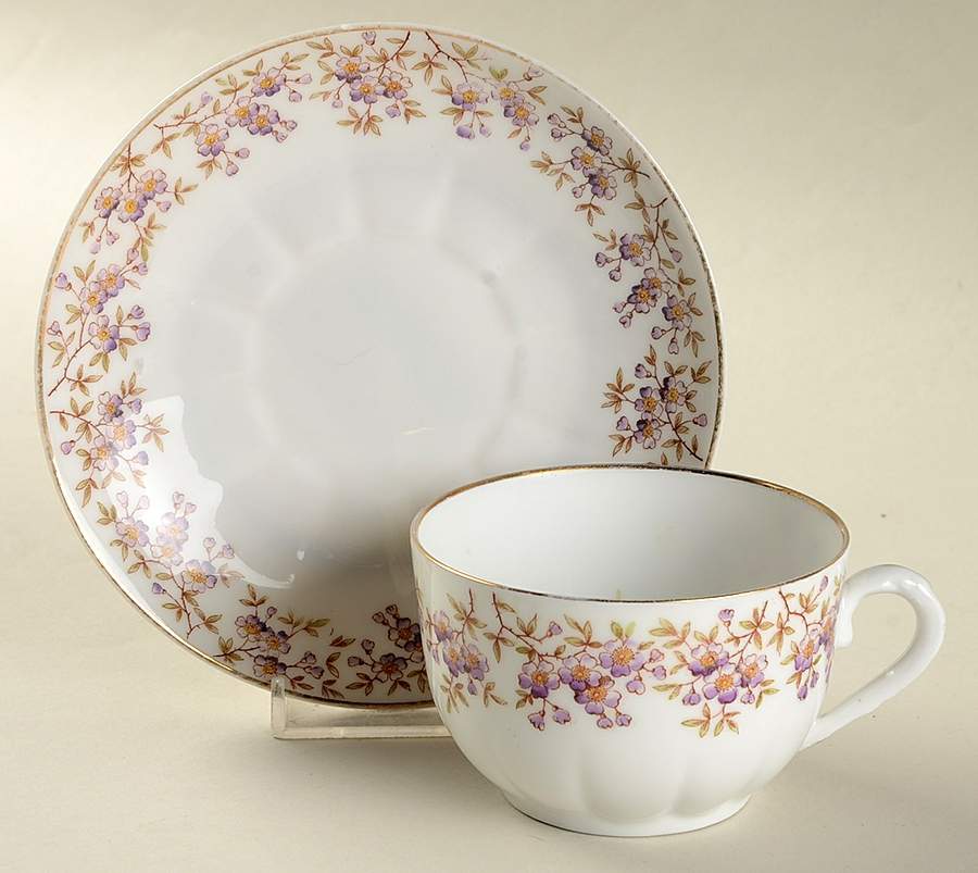 2869 Flat Cup & Saucer Set by Carlsbad-1