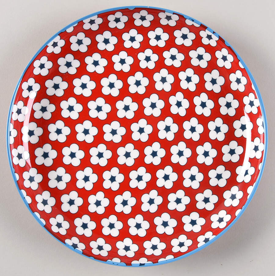 Cotton Bud Salad/Dessert Plate by Christopher Vine-1