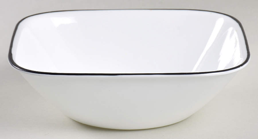 Muret Square Soup/Cereal Bowl by Corning Corelle-1