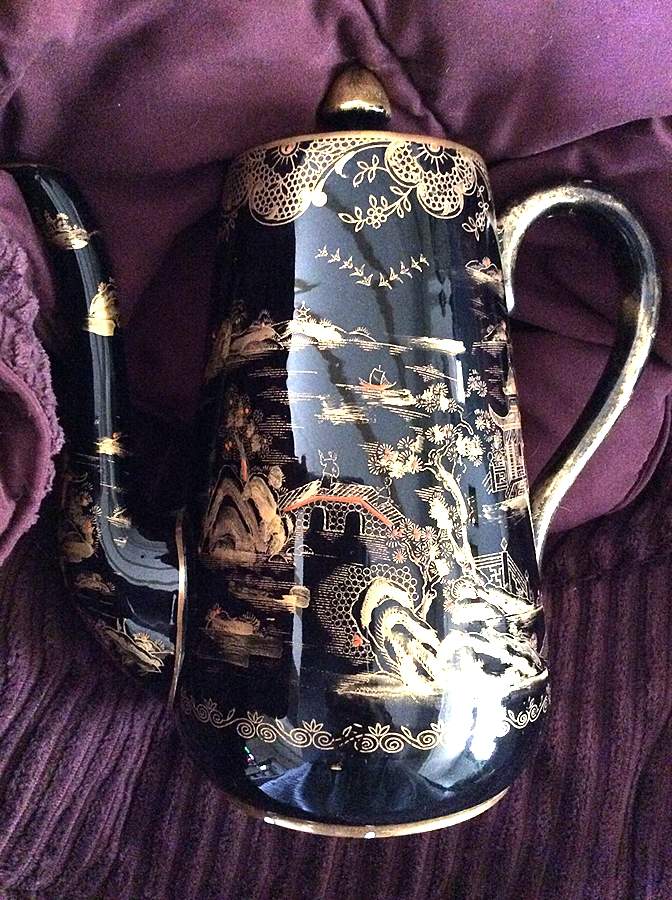 A8464 Coffee Pot & Lid by Crown Staffordshire-1