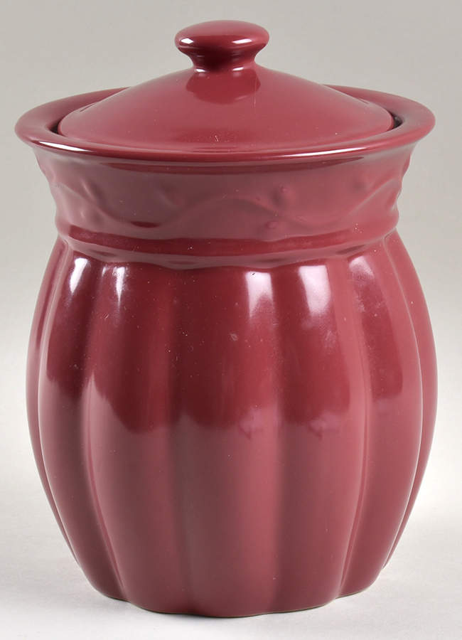 Berry Large Canister & Lid, No Metal Stand by Celebrating Home-1