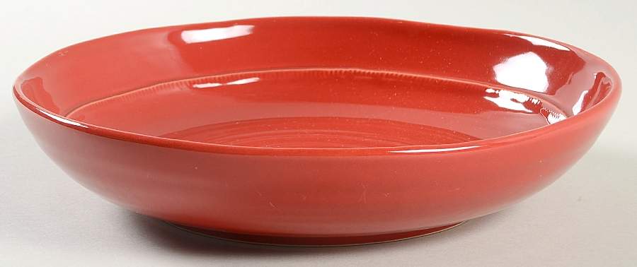 C7I4 Red Soup/Cereal Bowl by Ceramisia-1