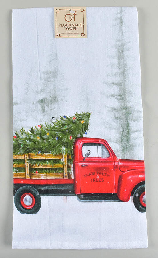 Table Linens & Accessories Flour Sack Kitchen Towel by C&F Enterprises-1