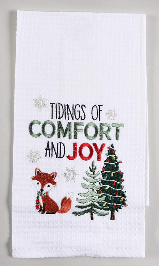 Table Linens & Accessories Waffle Weave Cloth Dish Towel by C&F Enterprises-1