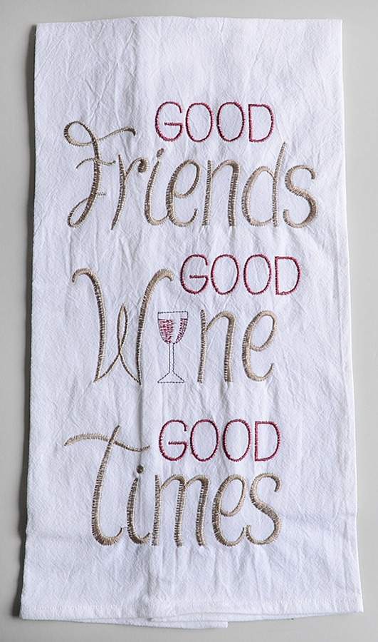 Table Linens & Accessories Flour Sack Kitchen Towel by C&F Enterprises-1