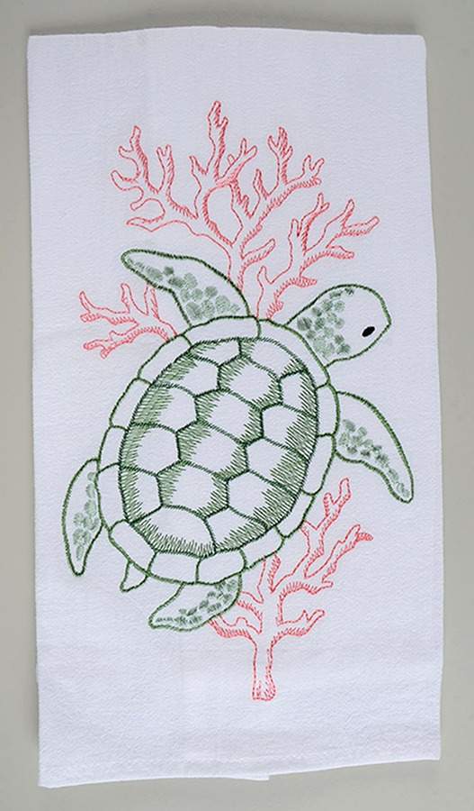 Table Linens & Accessories Flour Sack Kitchen Towel by C&F Enterprises-1