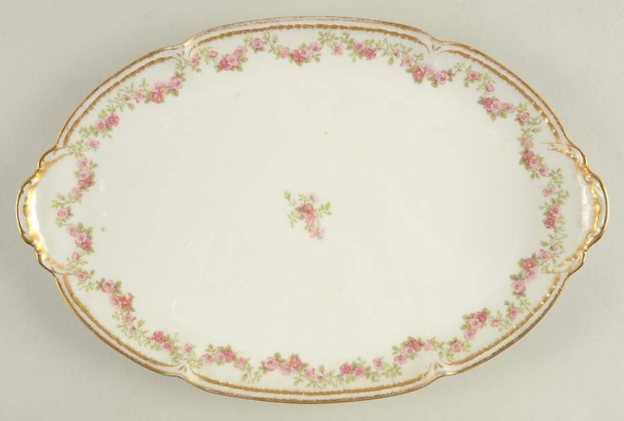 CHF2004 14" Oval Serving Platter by Charles Field Haviland-1