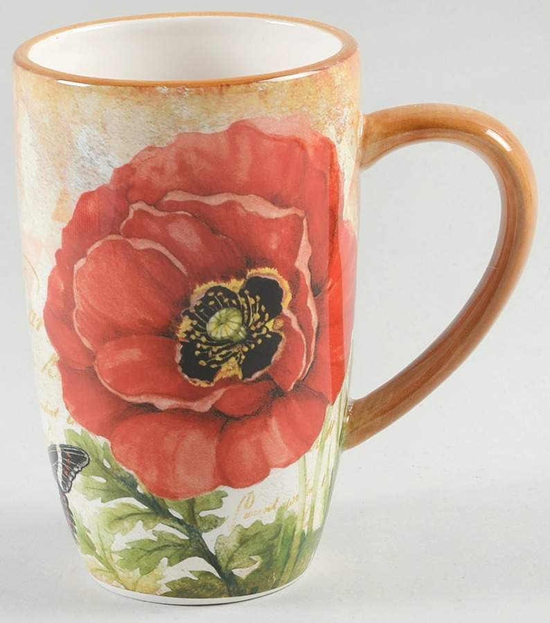 Poppy Garden Mug by Certified International-1