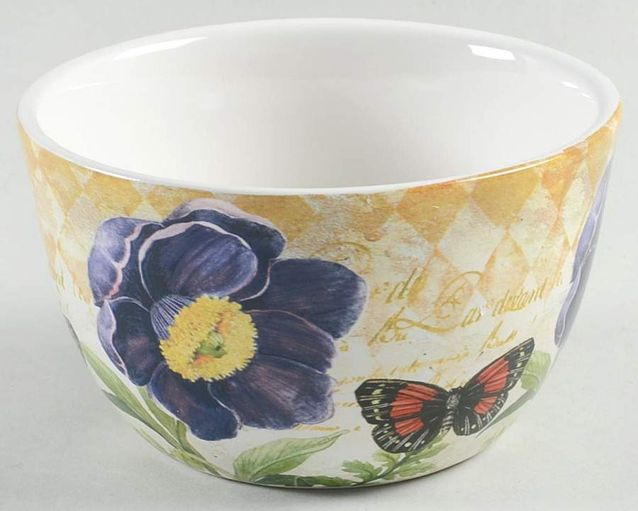Poppy Garden Individual Ice Cream Dish by Certified International-1