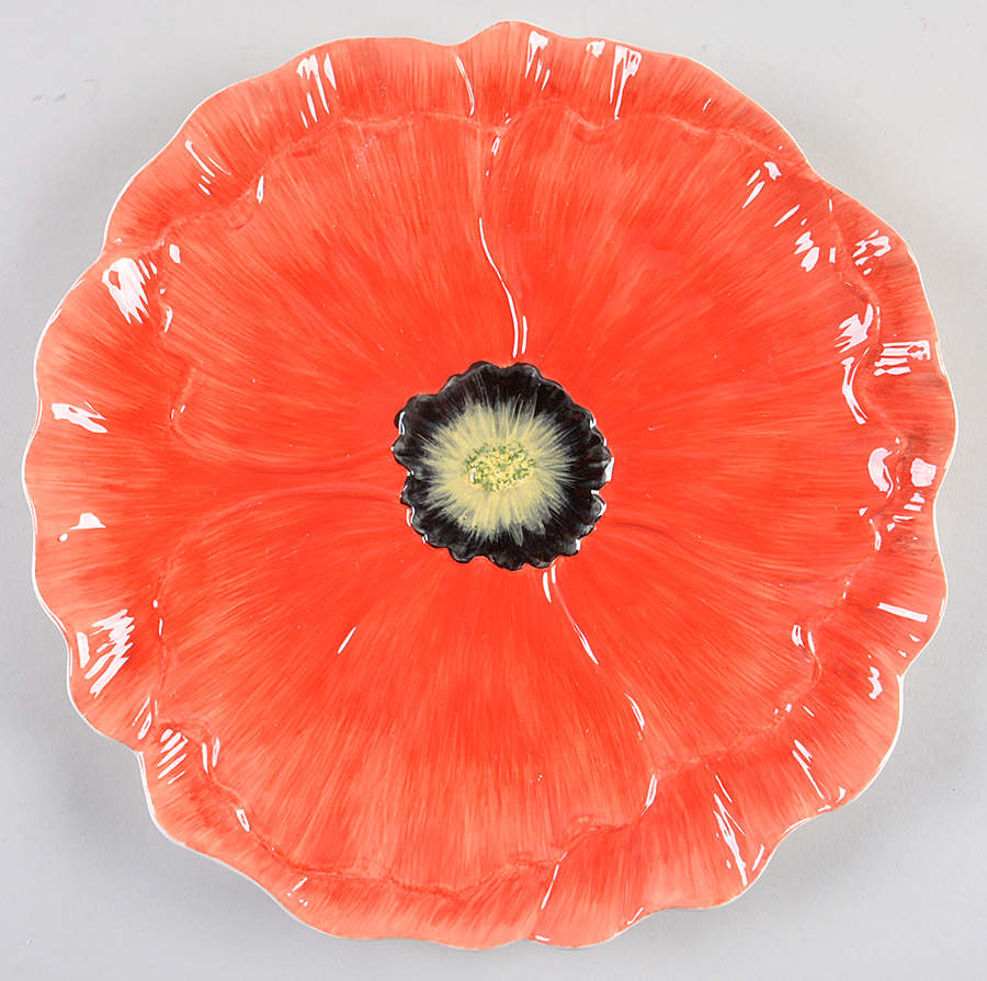 Poppy Garden Figural Service Plate (Charger) by Certified International-1