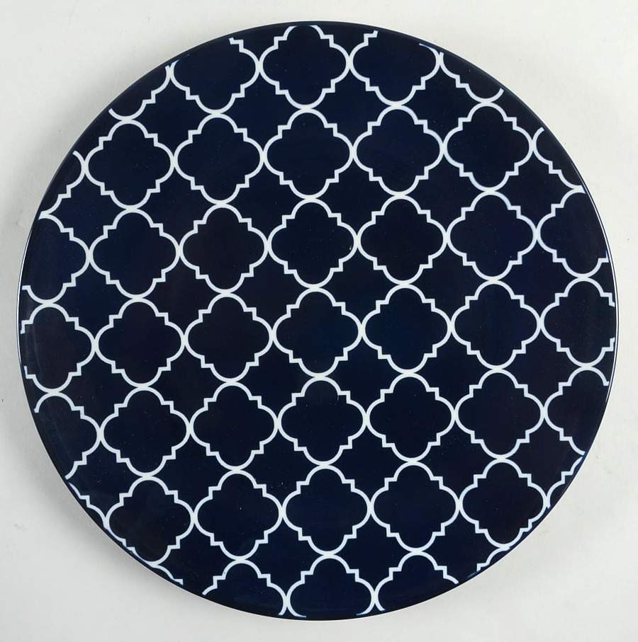 Blue Indigo Dinner Plate by Certified International-1