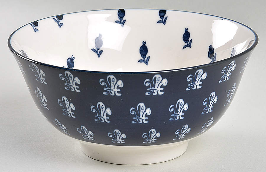 Blue Indigo Individual Ice Cream Dish by Certified International-1