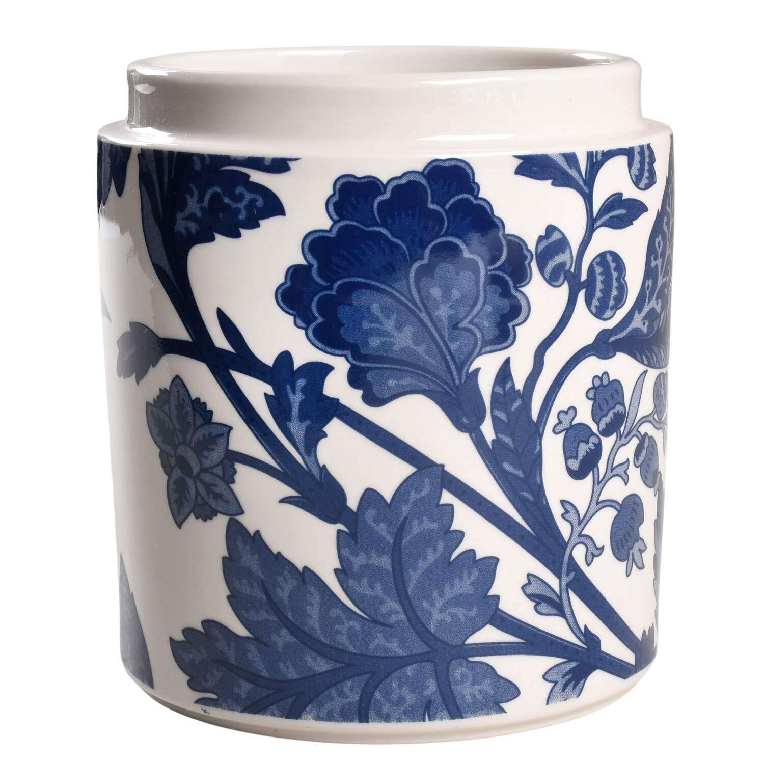 Blue Indigo Small Canister No Lid by Certified International-1