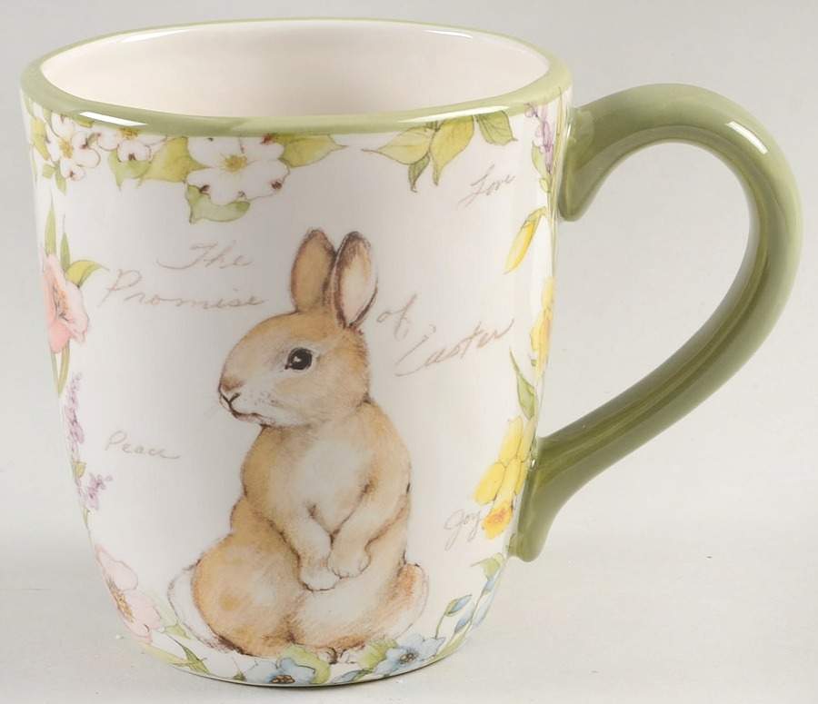 Bunny Patch Mug by Certified International-1