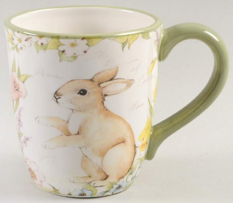 Bunny Patch Mug by Certified International-1