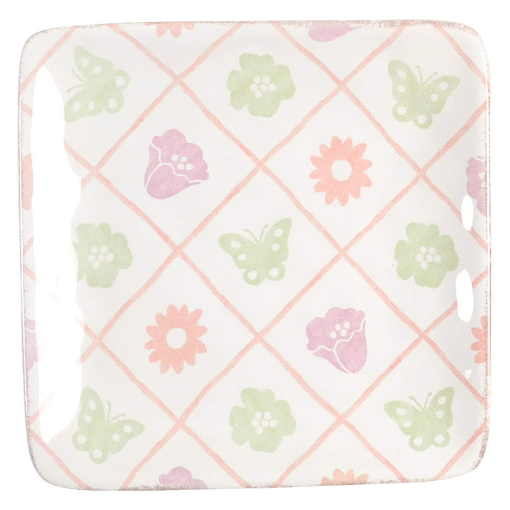 Bunny Patch Square Canape Plate by Certified International-1