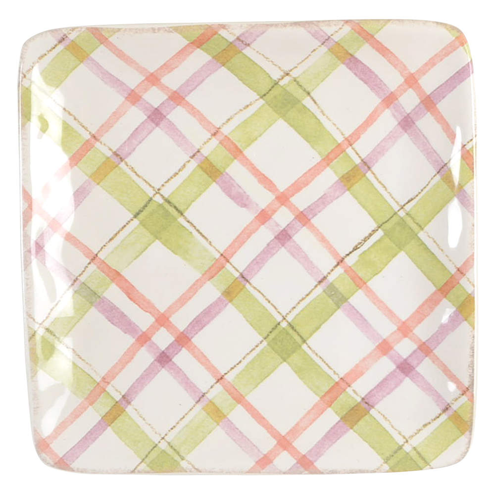 Bunny Patch Square Canape Plate by Certified International-1