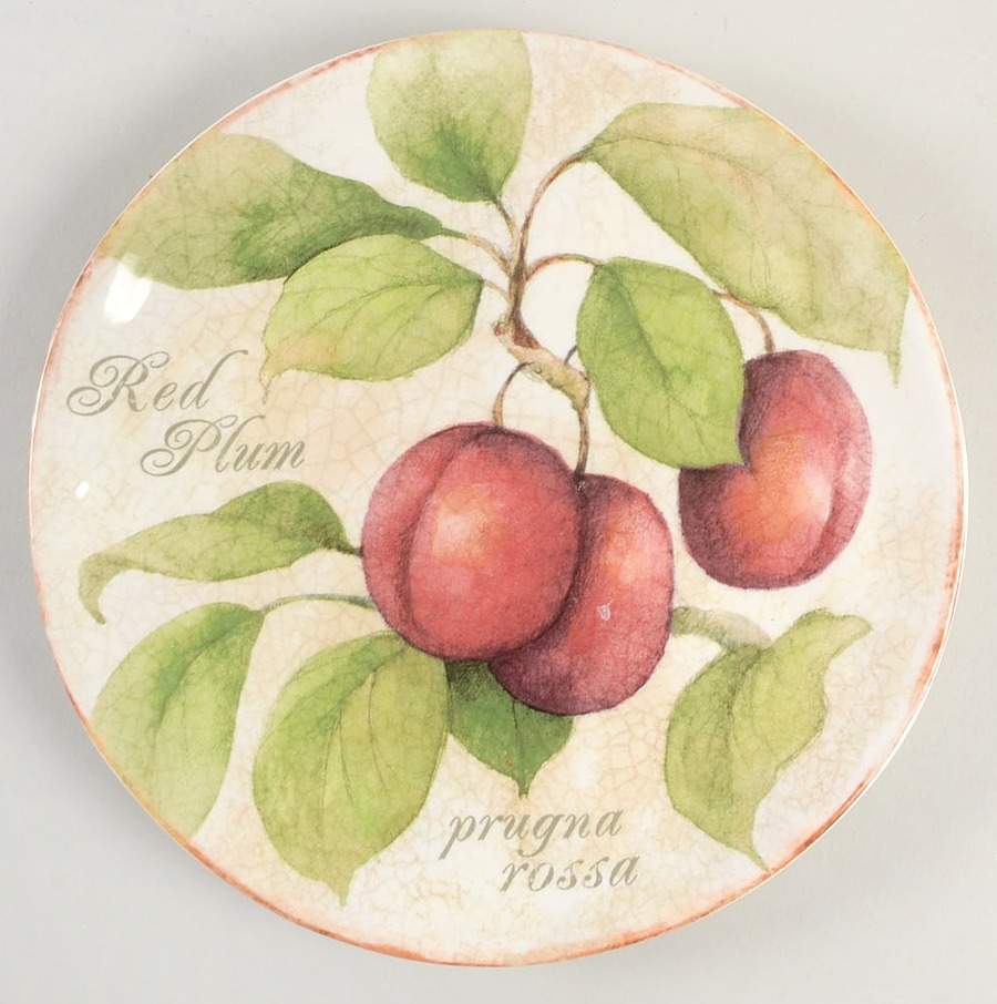 Tuscan Fruit Salad Plate by Certified International-1
