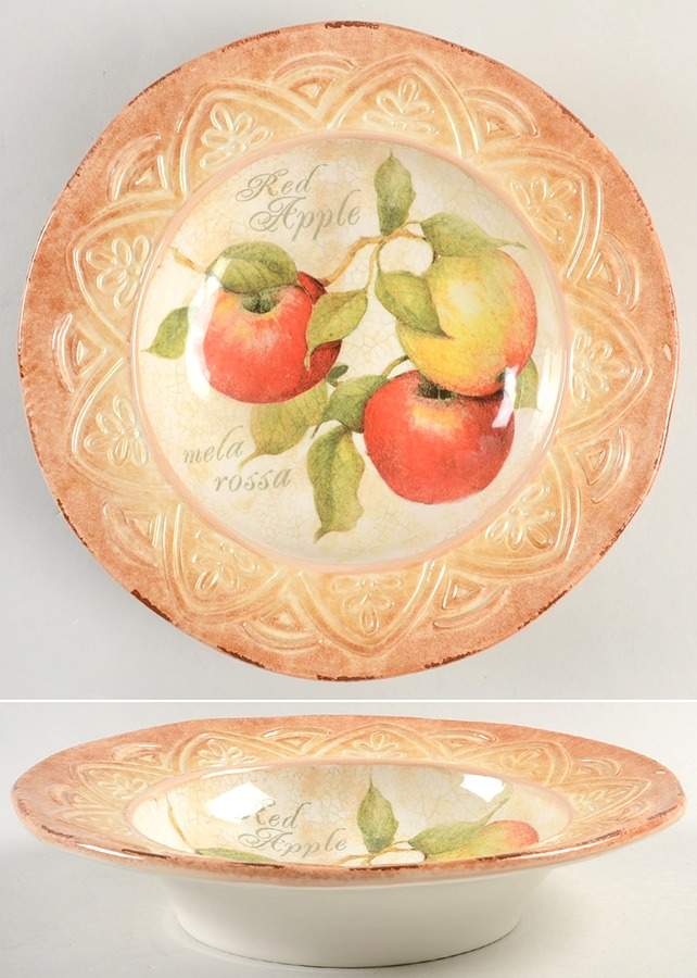 Tuscan Fruit 9" Soup/Pasta Bowl by Certified International-1