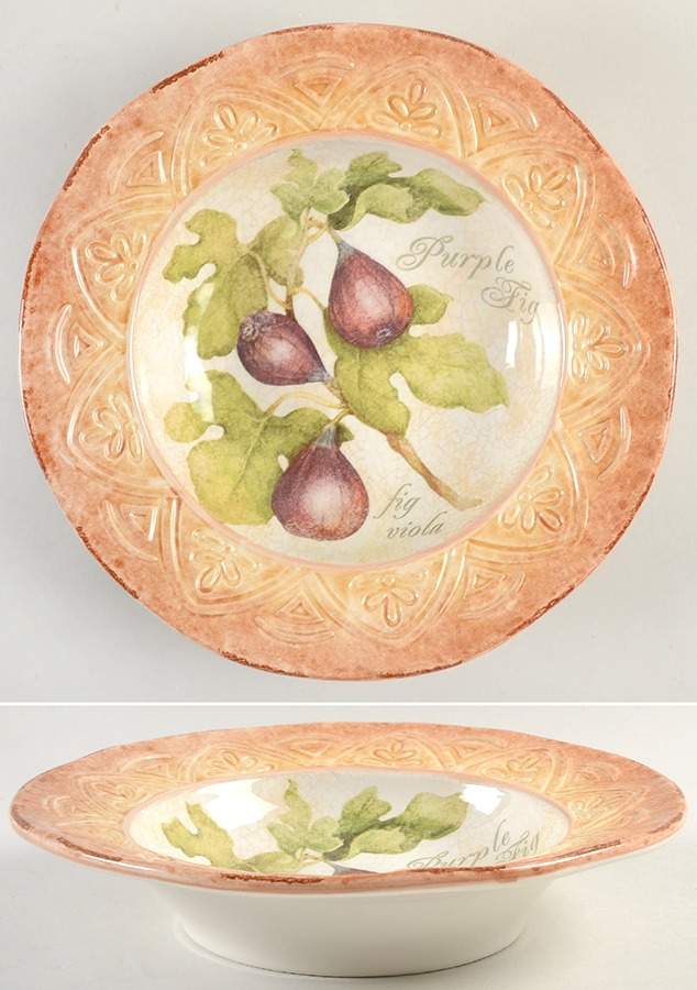 Tuscan Fruit 9" Soup/Pasta Bowl by Certified International-1