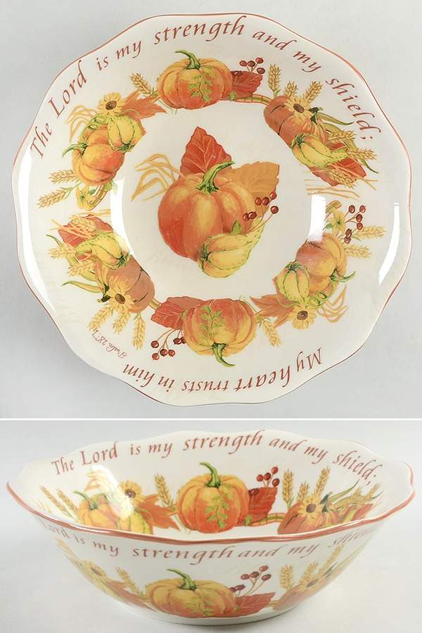 Golden Harvest 10" Round Serving Bowl by Coventry (PTS)-1