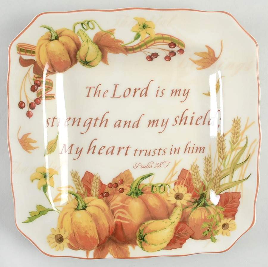 Golden Harvest Square Salad Plate by Coventry (PTS)-1