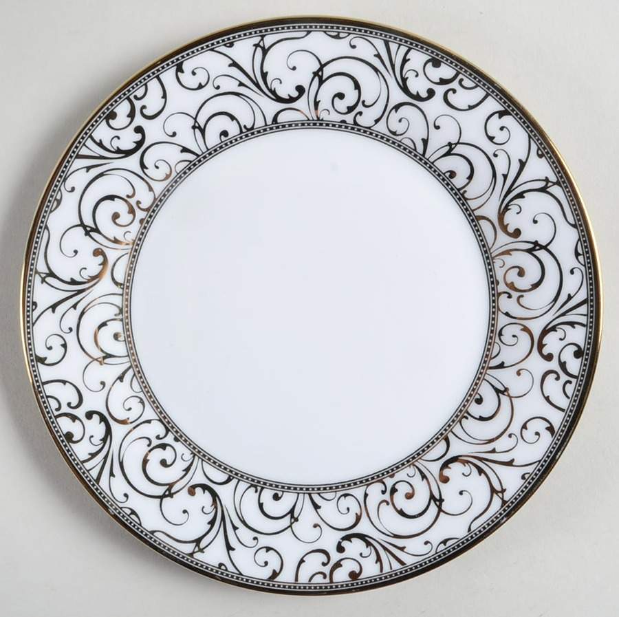 Veluto Gold Salad Plate by Ciroa-1
