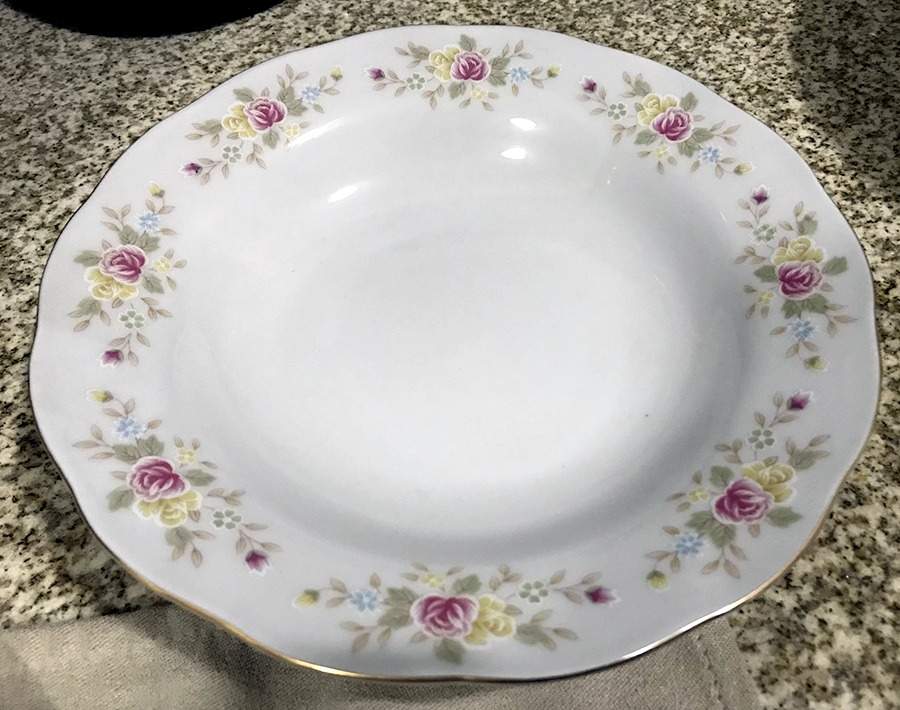 CX851 Rim Soup Bowl by China (Made in China)-1